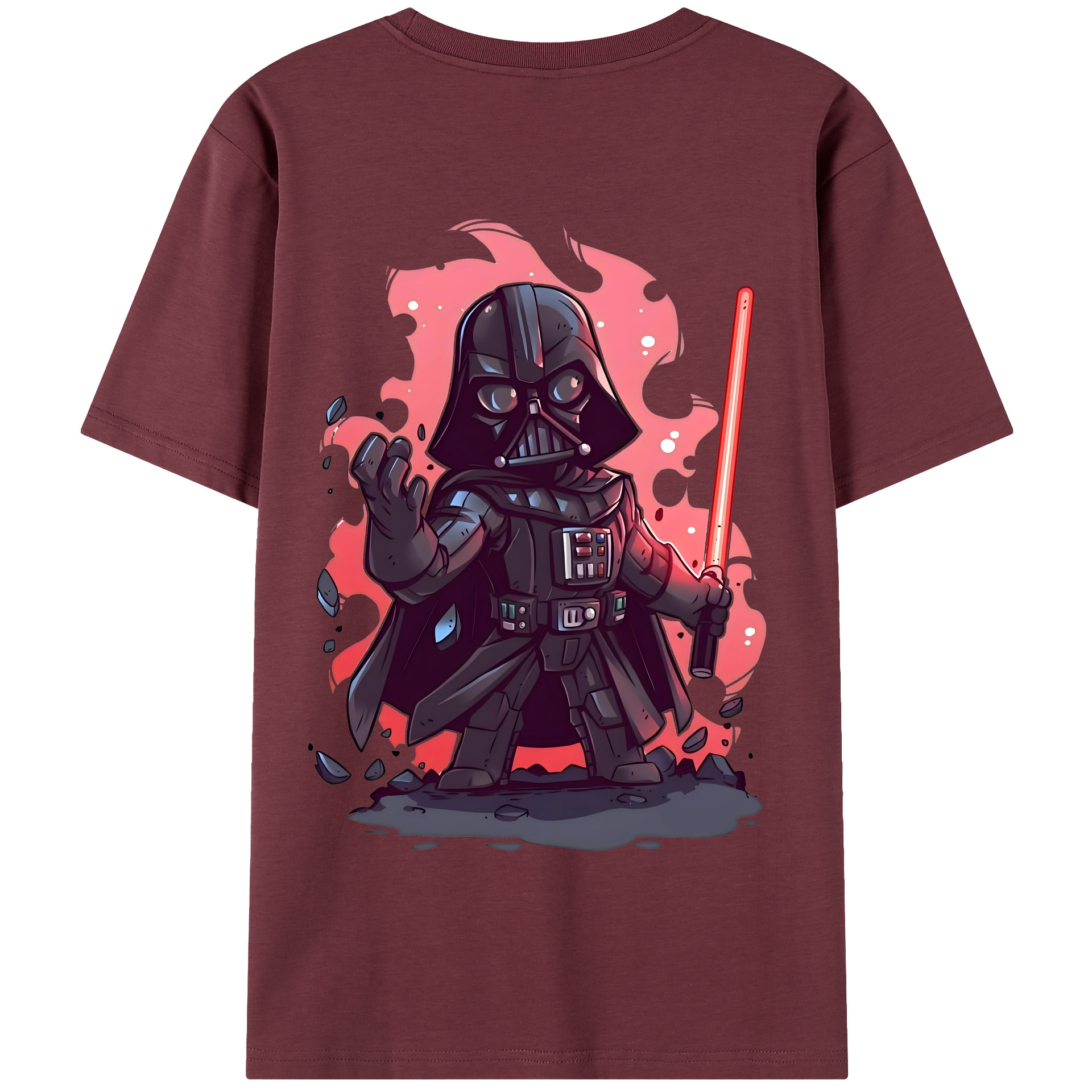 （画像用） スター・ウォーズ Star Wars 綿100％半袖Tシャツ（背面プリント）